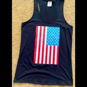 Victoria’s Secret patriotic flag tank top size M
